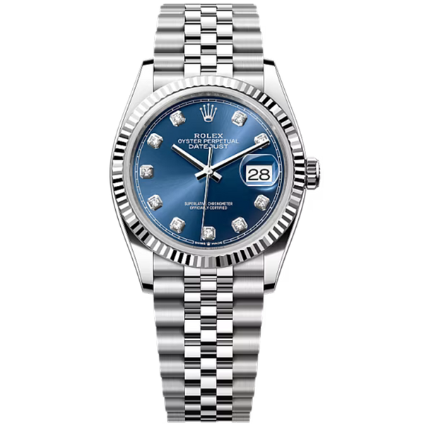 Rolex Datejust Blue Steel 36mm