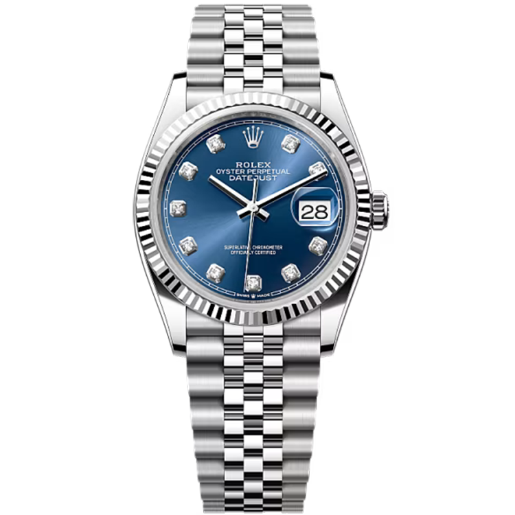 Rolex Datejust Blue Steel 36mm - Image 1