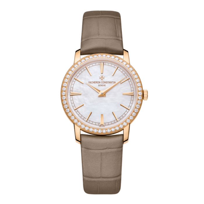 Vacheron Constantin Traditionnelle Manual-Winding Mother of Pearl Alligator Leather 33mm - Image 1