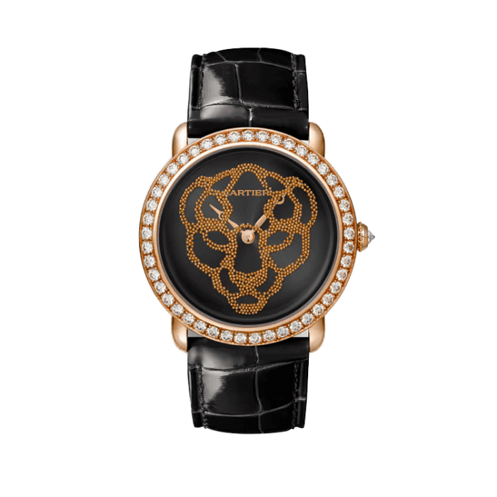 Cartier Révélation D’Une Panthère Black Leather 37mm - Image 1