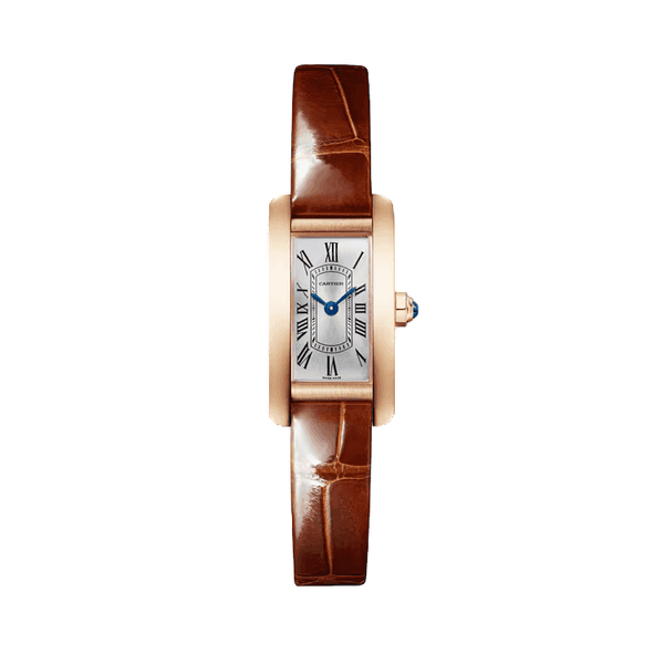 Cartier Tank Américaine Silver Leather 15.2mm