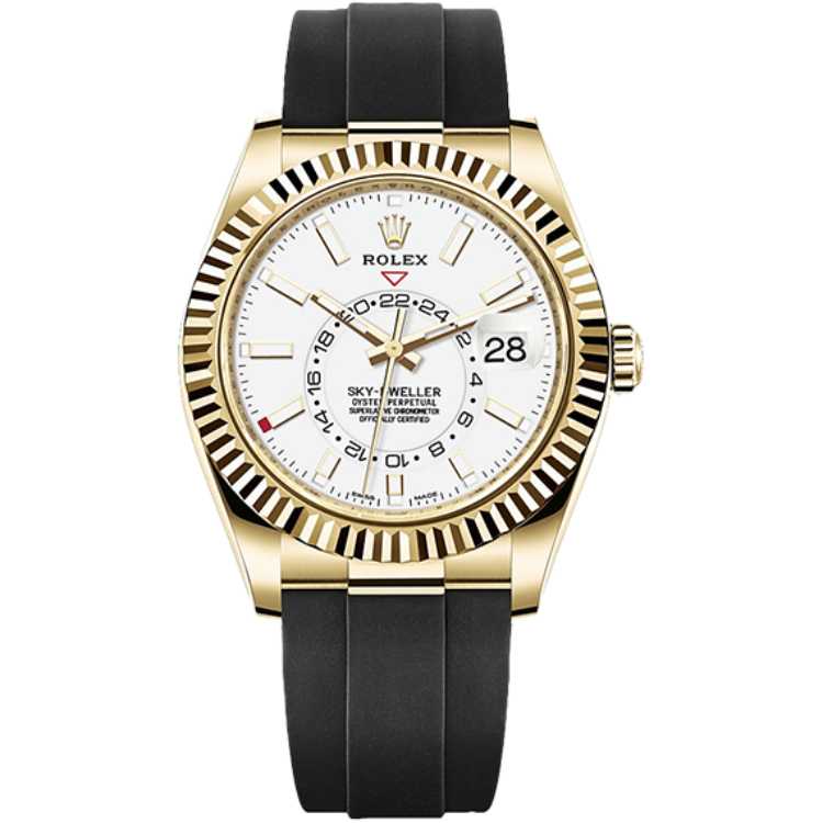 Rolex Sky-Dweller White Rubber 42mm - Image 1