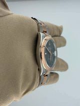 2025 Rolex Datejust 41 Wimbledon 126331 (Watch + Card + WT) - Thumb 5