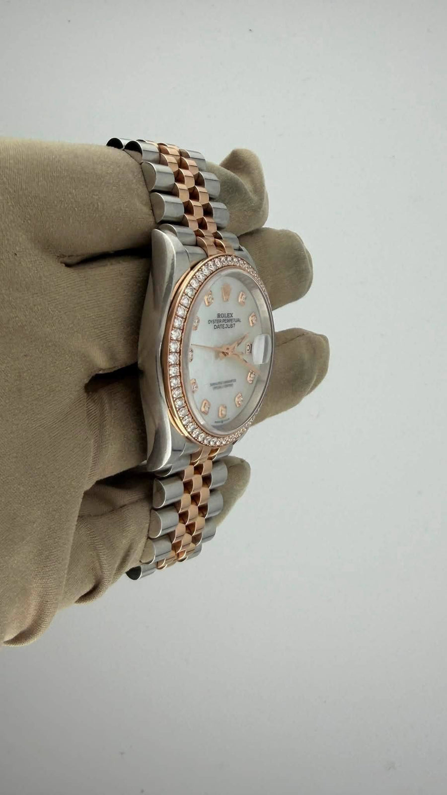 2023 Rolex Datejust 36 MOP Diamond Dial 126281RBR - Image 5