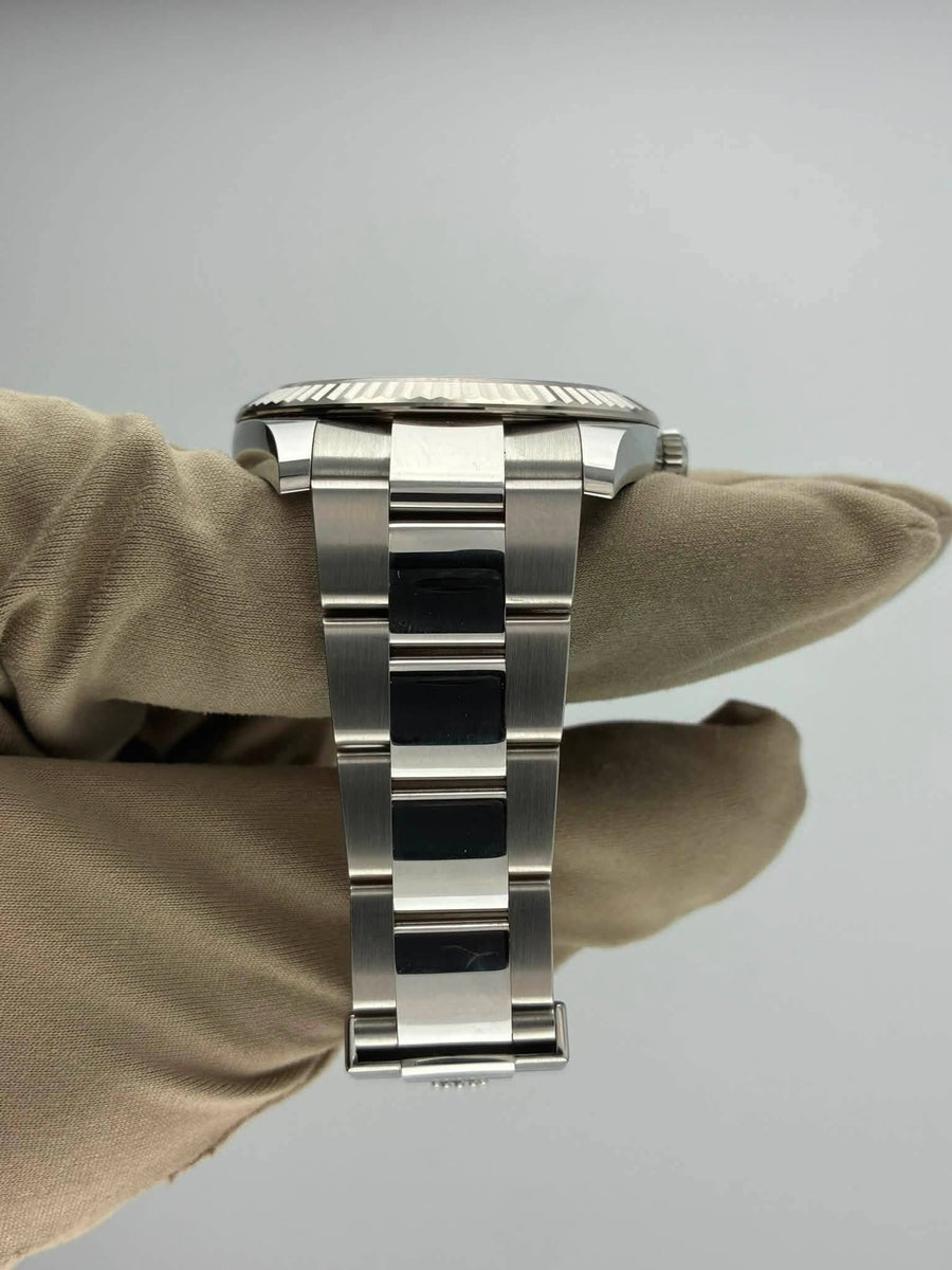 2026 Rolex Datejust 41 Rhodium Diamond Dial 126334 (Watch + Card + WT) - Image 9