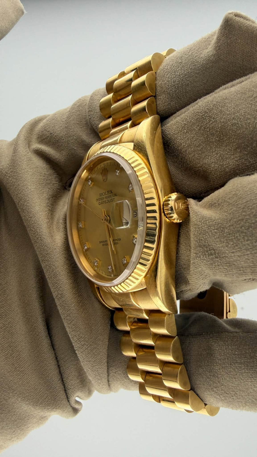 1985 Rolex Datejust 36 16018 (Watch Only — Non-Original Bracelet & Dial) - Image 3