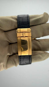 2005 Rolex Daytona Black Diamond Dial 116518 (Watch + Papers + WT + Factory Leather Straps) - Thumb 6