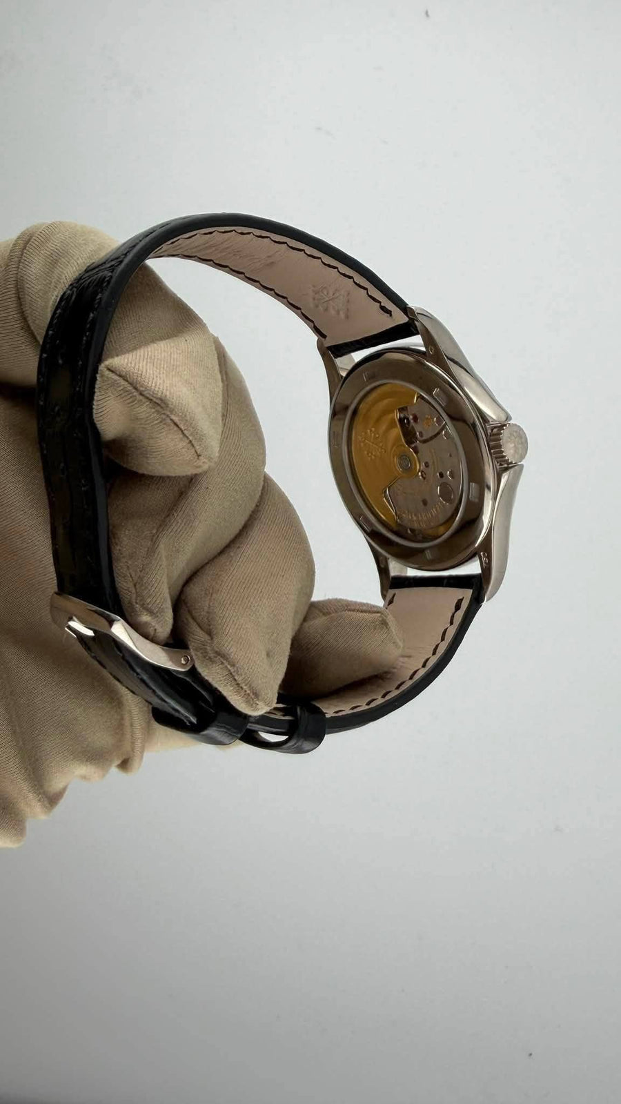 Patek Philippe Calatrava Diamond Bezel 5108G-010 (Watch + Box) - Image 7