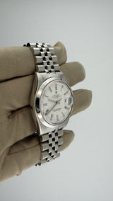 1975 Rolex Oyster Date 34 White Roman Dial 1500 (Watch, RSC & Box) - Thumb 4
