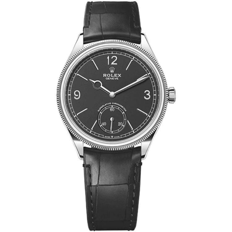 Rolex 1908 White Leather 39mm - Image 1