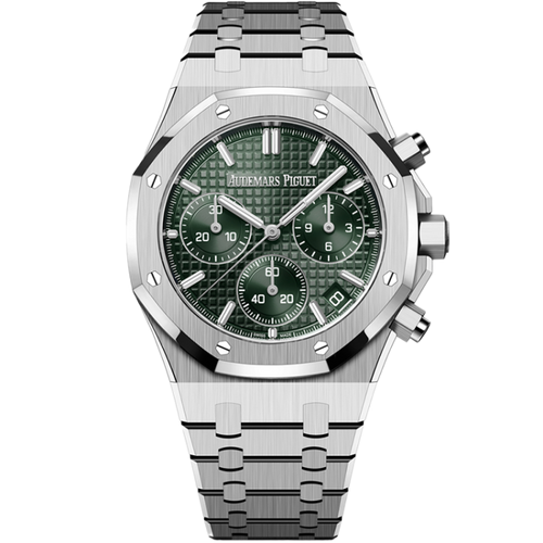 Audemars Piguet Royal Oak Chronograph Green Steel 41mm