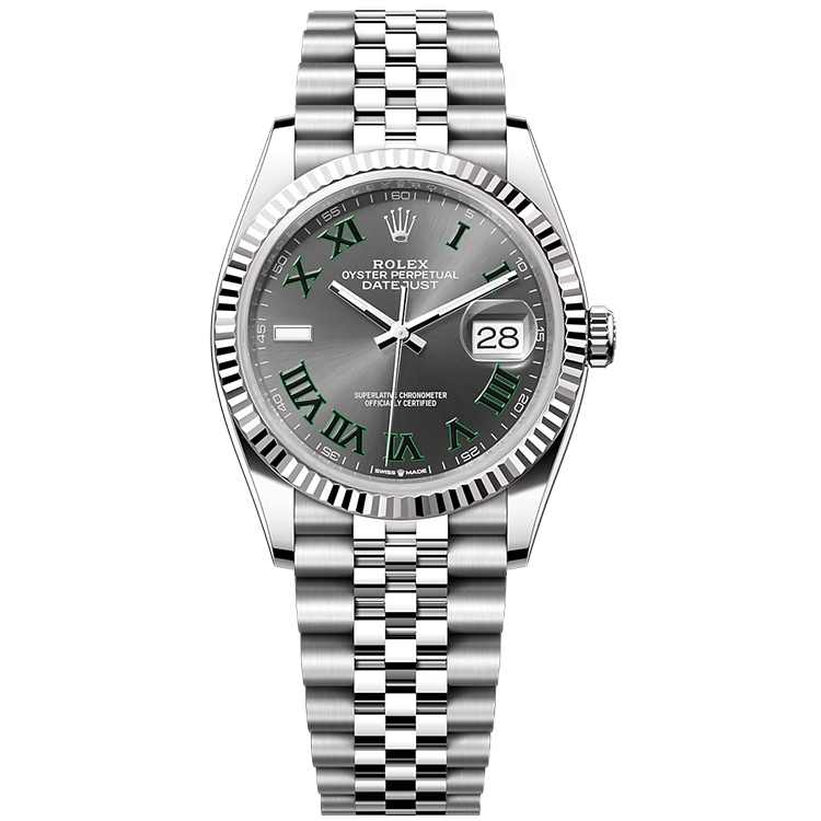 Rolex Datejust Grey Steel 36mm - Image 1