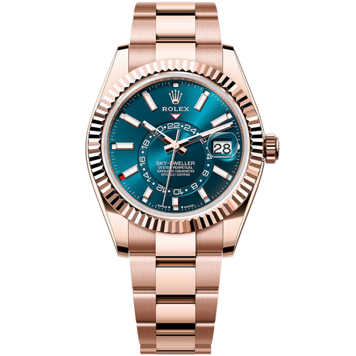 Rolex Sky-Dweller Blue Rose Gold 42mm - Image 1