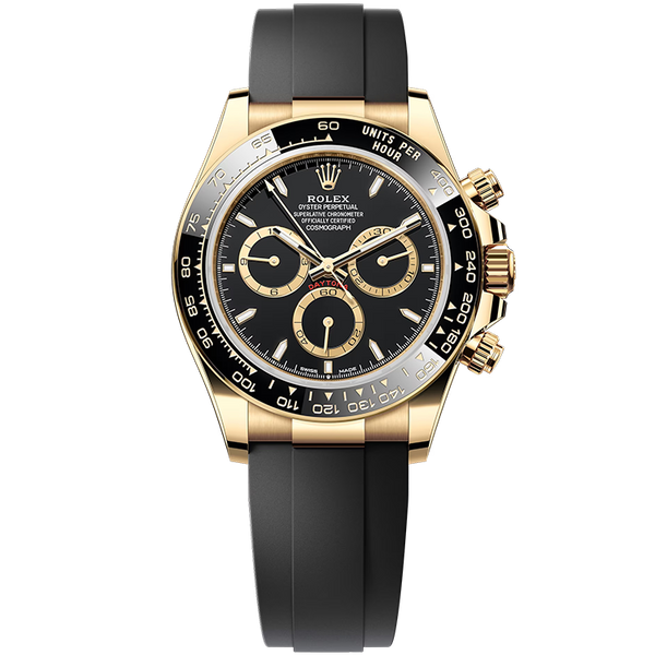 Rolex Daytona Black Rubber 40mm