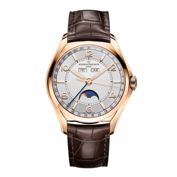 Vacheron Constantin Fiftysix Silver Alligator Leather 40mm
