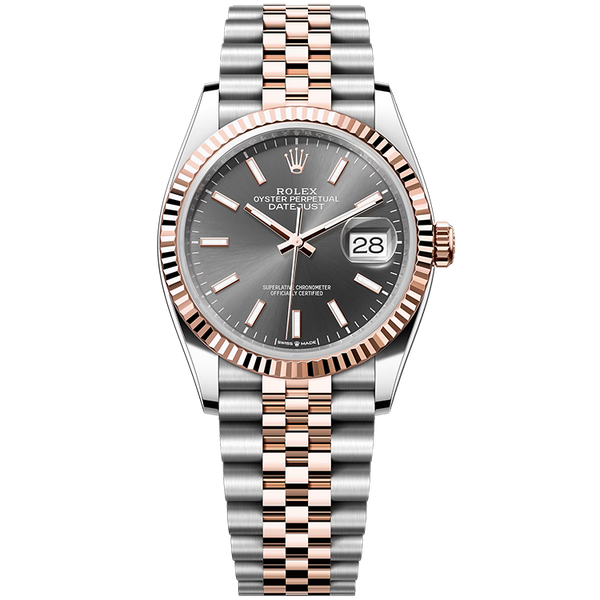 Rolex Datejust Grey Two-Tone 36mm