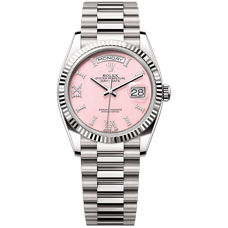 Rolex Day-Date Pink White Gold 36mm - Image 1