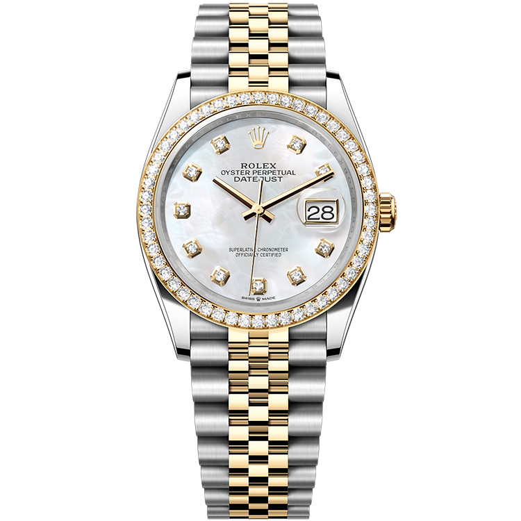 Rolex Datejust Mother of Pearl Two-Tone 36mm - Image 1