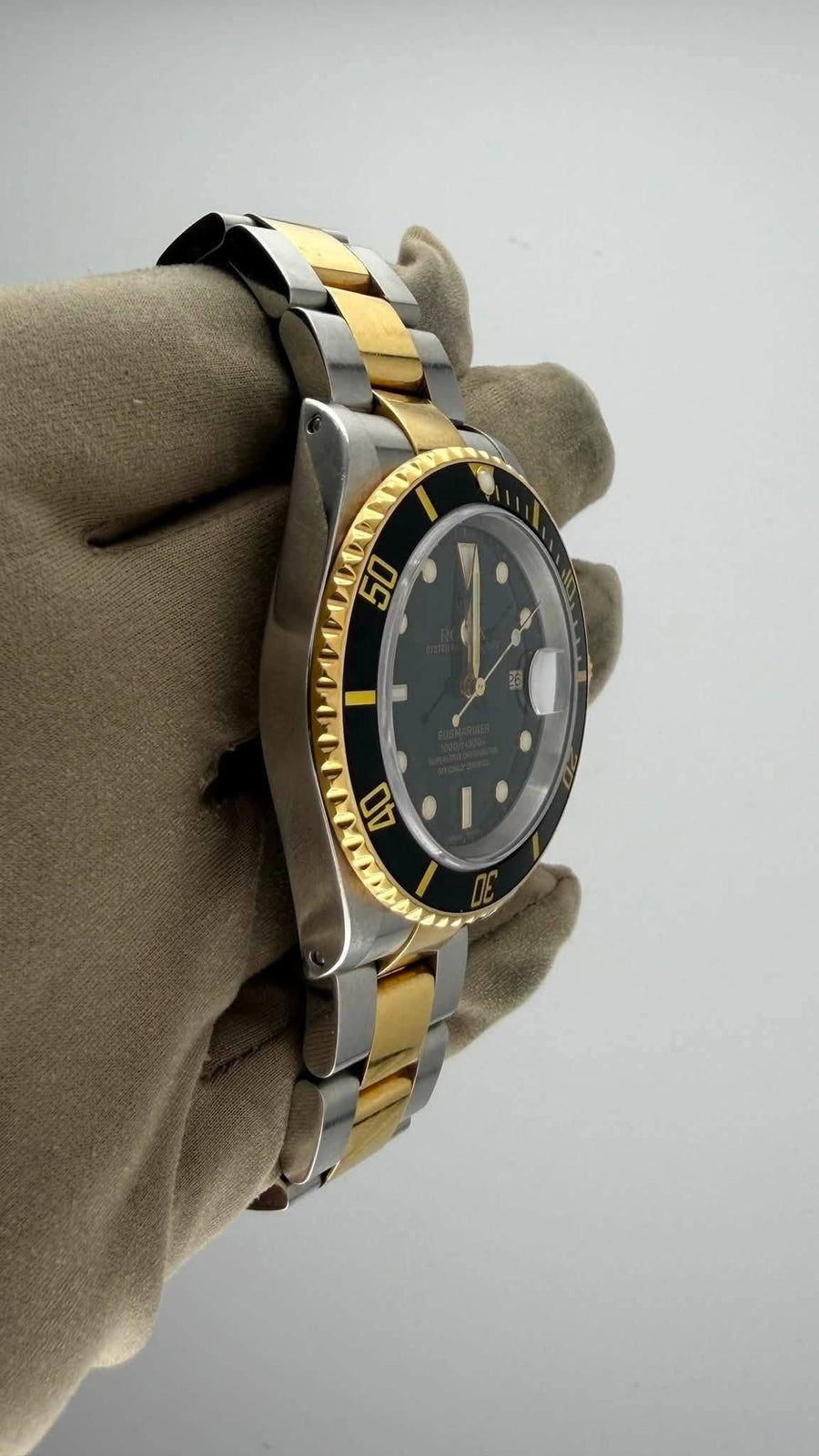 2000 Rolex Submariner Black Dial 16613 (Watch + Papers + WT) - Image 5