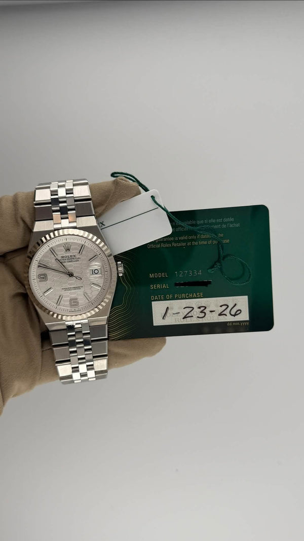 2026 Rolex Land-Dweller 40 127334 (Watch + Card + WT)