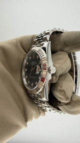2020 Rolex Datejust Blue Diamond Dial 126334 - Thumb 4