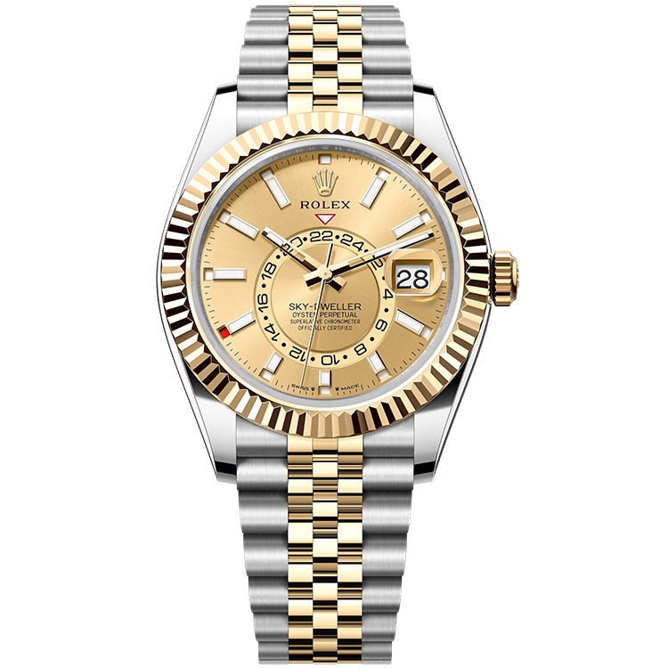 Rolex Sky-Dweller Champagne Two-Tone 42mm - Image 1