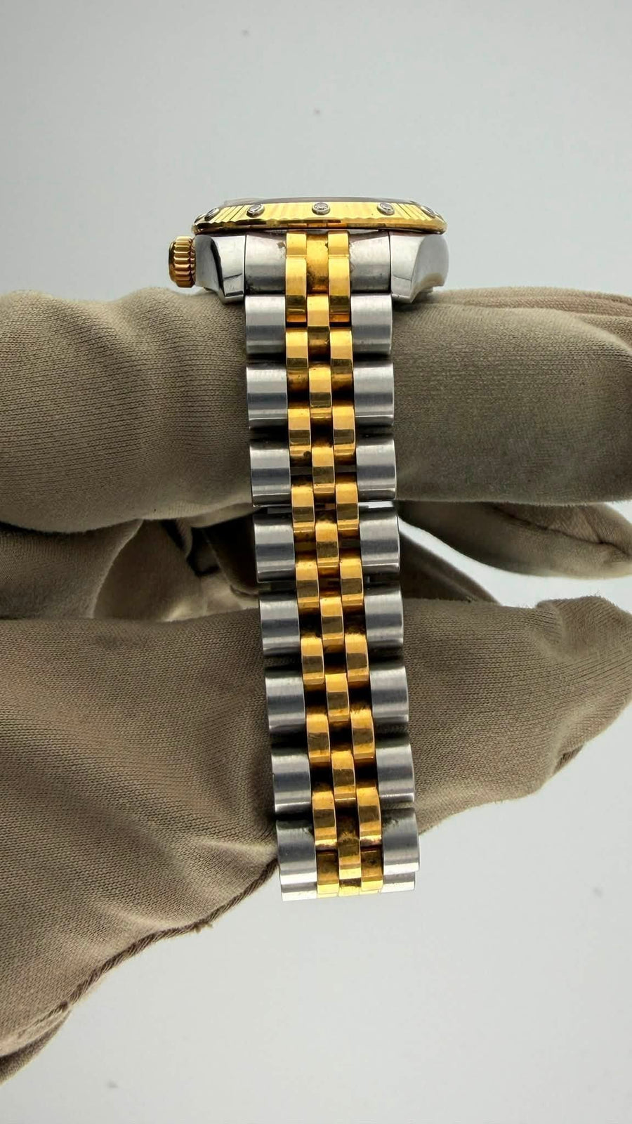 2006 Rolex Datejust 26 Champagne Diamond Dial & Bezel 179313 (Watch + Paper + WT) - Image 8