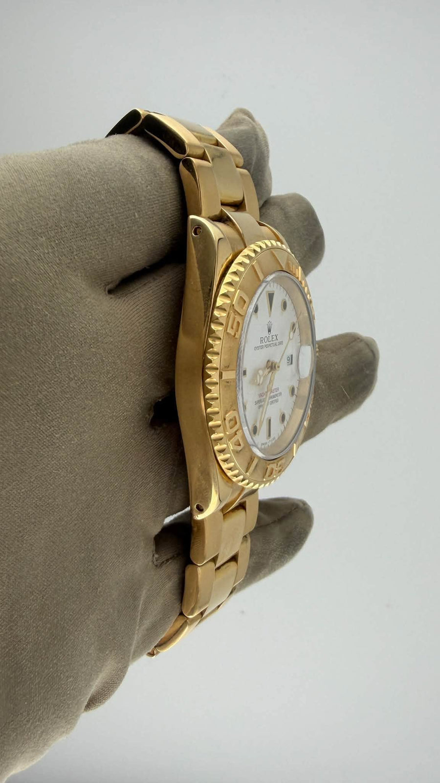 1998 Rolex Yacht-Master White Dial 16628 - Image 5