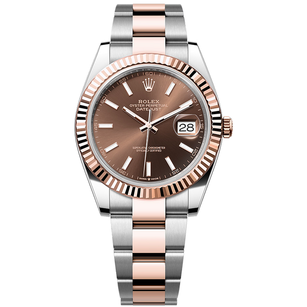 Rolex Datejust Chocolate Two-Tone 41mm