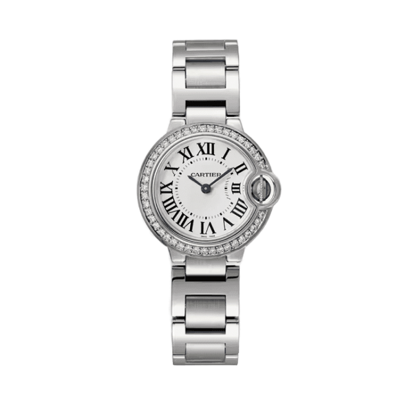 Cartier Ballon Bleu Small White Steel 28mm