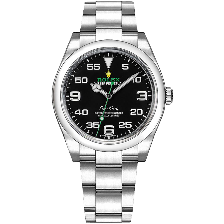 Rolex Air King Black Steel 40mm - Image 1