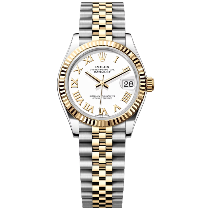 Rolex Datejust White Two-Tone 31mm - Image 1