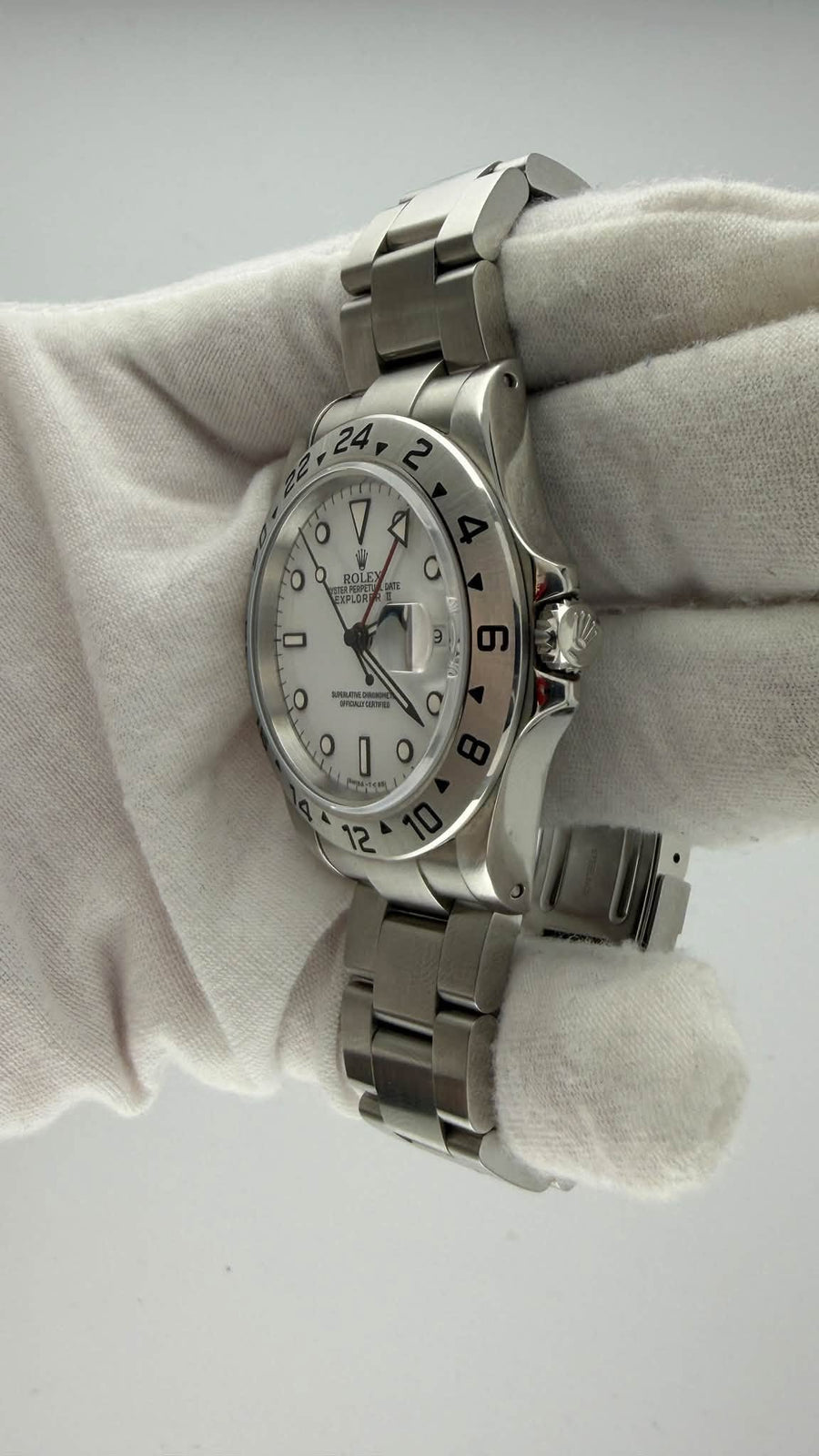 1996 Rolex Explorer II Polar Dial 16570 - Image 5