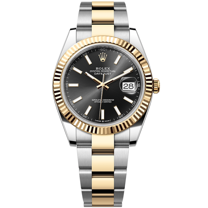 Rolex Datejust Grey Two-Tone 41mm - Image 1