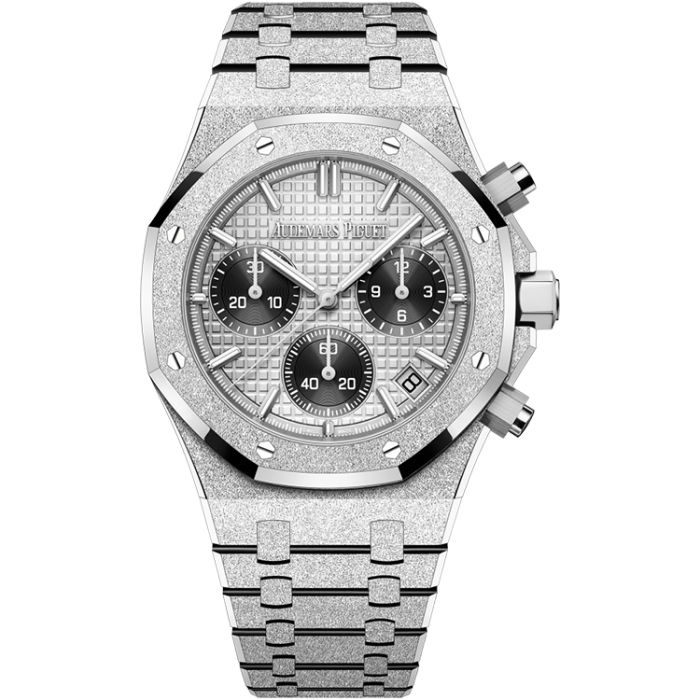 Audemars Piguet Royal Oak Frosted Chronograph White White Gold 41mm - Image 1