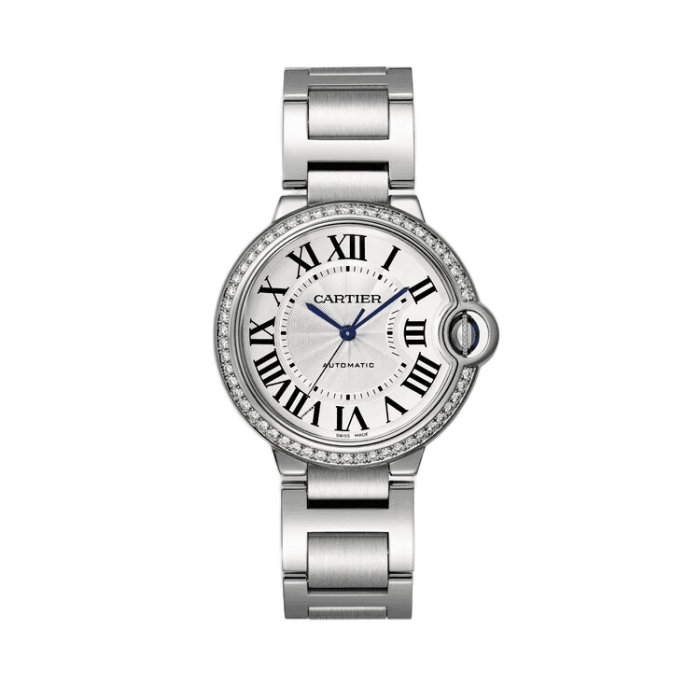 Cartier Ballon Bleu Medium White Steel 36mm - Image 1