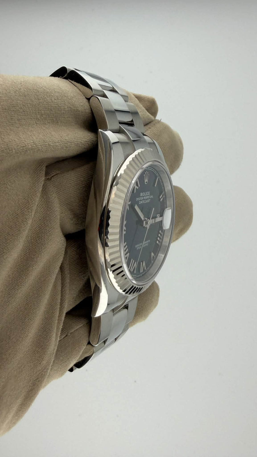 2026 Rolex Datejust 41 Blue Roman Dial 126334 - Image 4