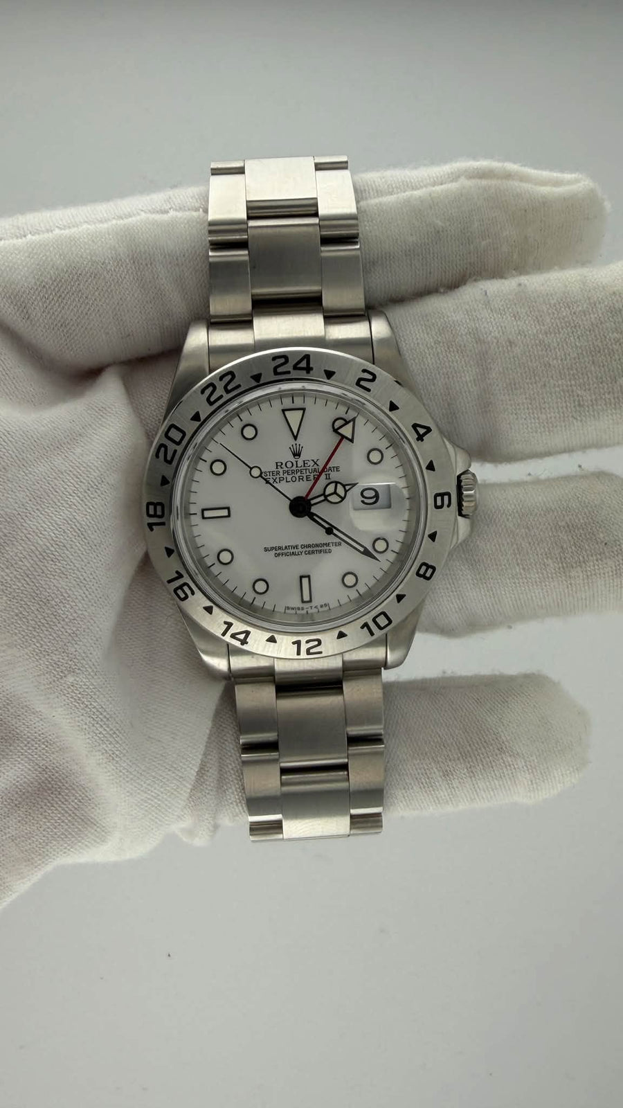 1996 Rolex Explorer II Polar Dial 16570 - Image 3