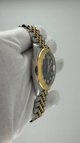 2022 Rolex Datejust Black Diamond Dial 126333 - Thumb 5
