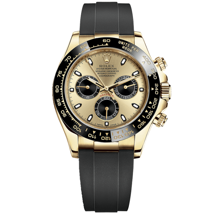 "Paul Newman" Rolex Daytona Champagne Rubber 40mm - Image 1