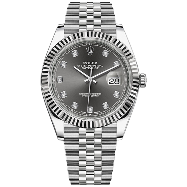 Rolex Datejust Grey Steel 41mm