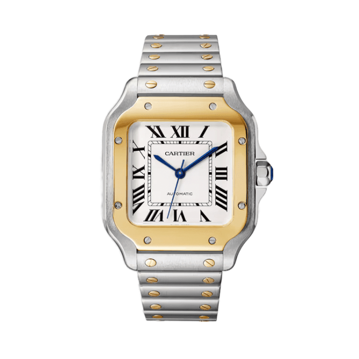 Cartier Santos De Cartier White Steel 35.1mm - Image 1