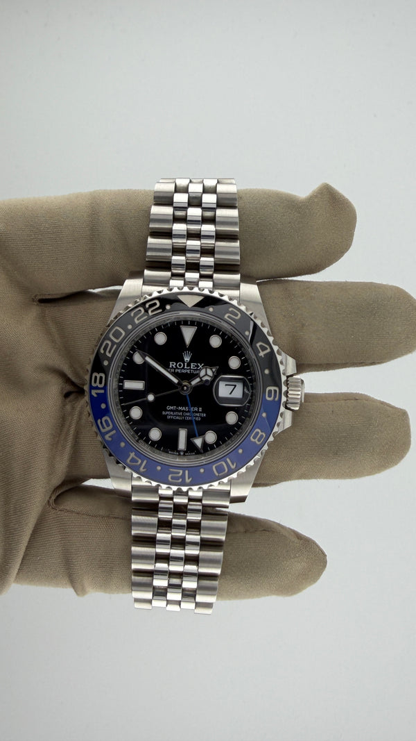 2025 Rolex GMT MASTER II “BATGIRL” 126710BLNR (Watch,Box,Card & Booklets)