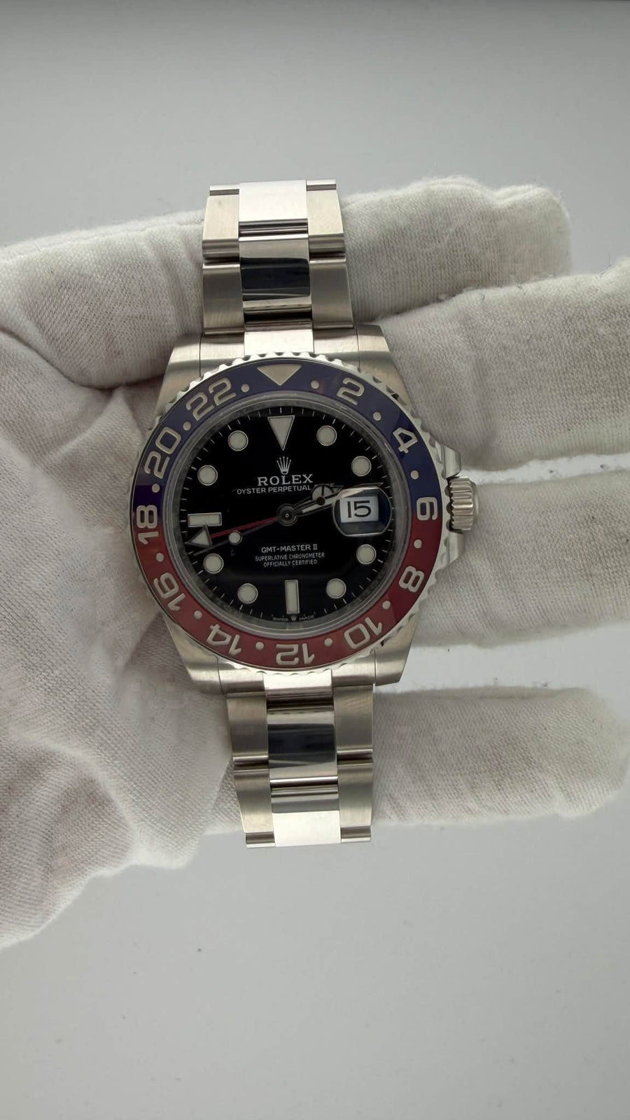 2021 Rolex GMT-Master II Pepsi Black Dial 126710BLRO - Image 3