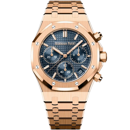 Audemars Piguet Royal Oak Chronograph Blue Rose Gold 41mm