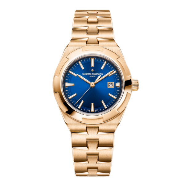 Vacheron Constantin Overseas Blue Rose Gold 34.5 mm
