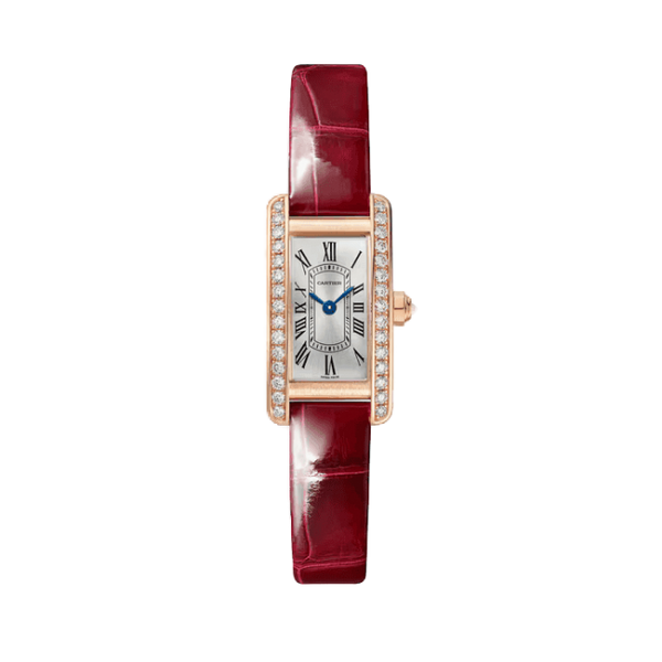 Cartier Tank Américaine Silver Leather 15.2mm