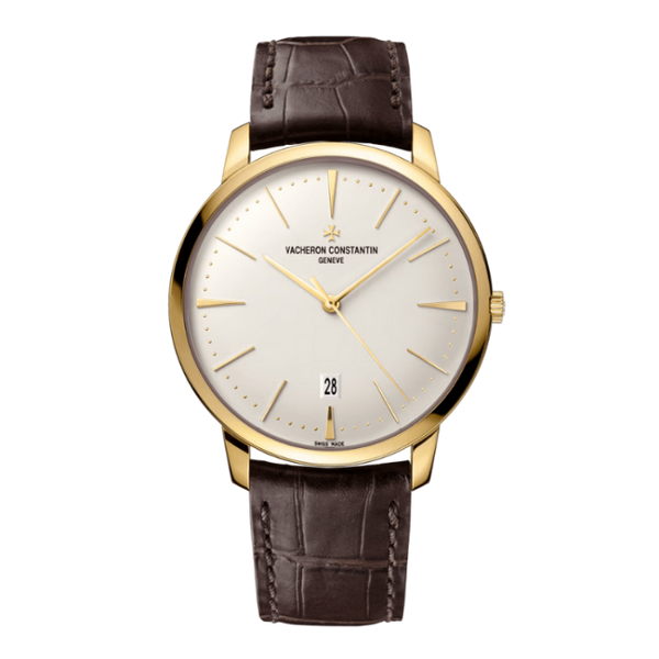 Vacheron Constantin Patrimony Cream Alligator Leather 40mm