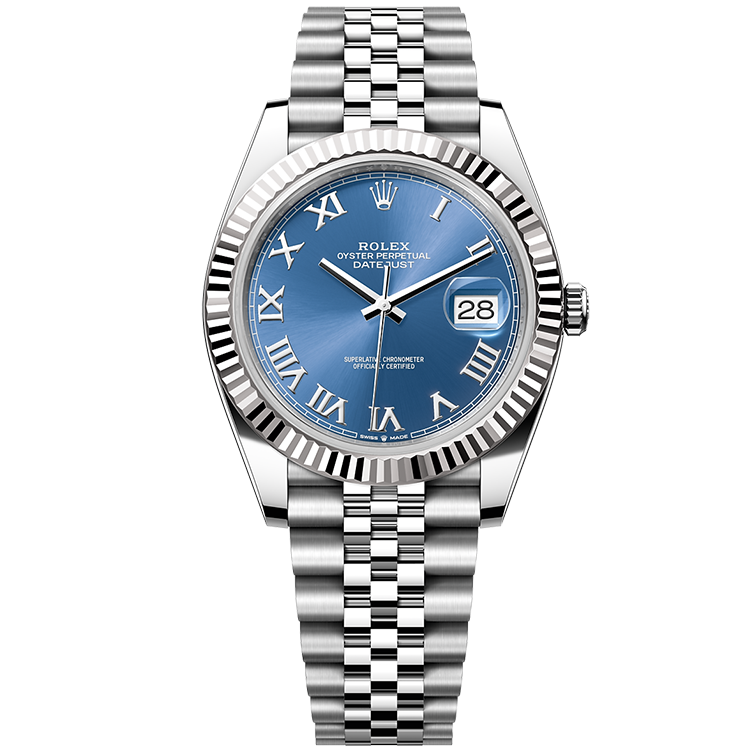 Rolex Datejust Blue Steel 41mm - Image 1