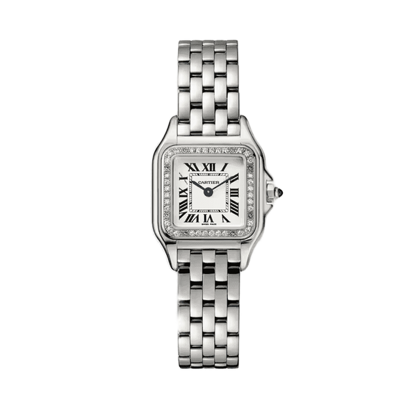 Cartier Panthère Small White Steel 30mm